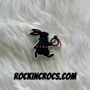 Alice in Wonderland Croc Charm